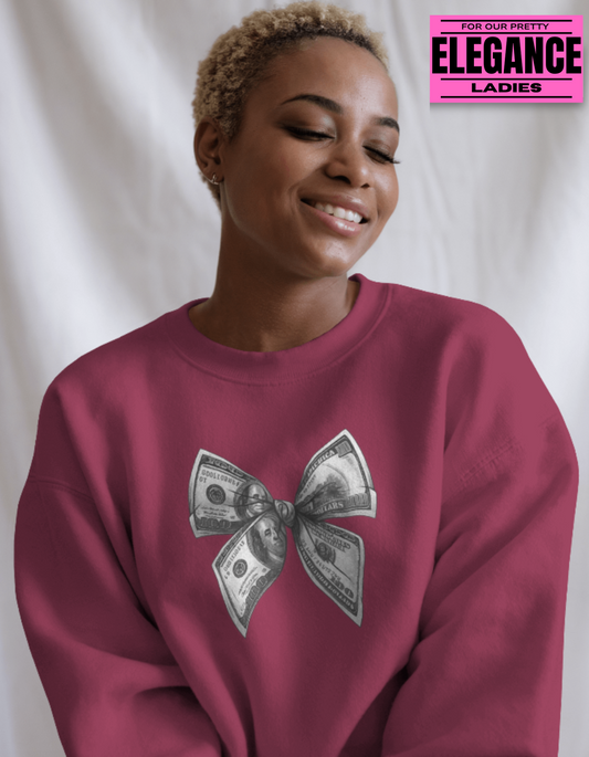 B MONEY || WOMEN'S CROPPED SWEATSHIRT || OZ