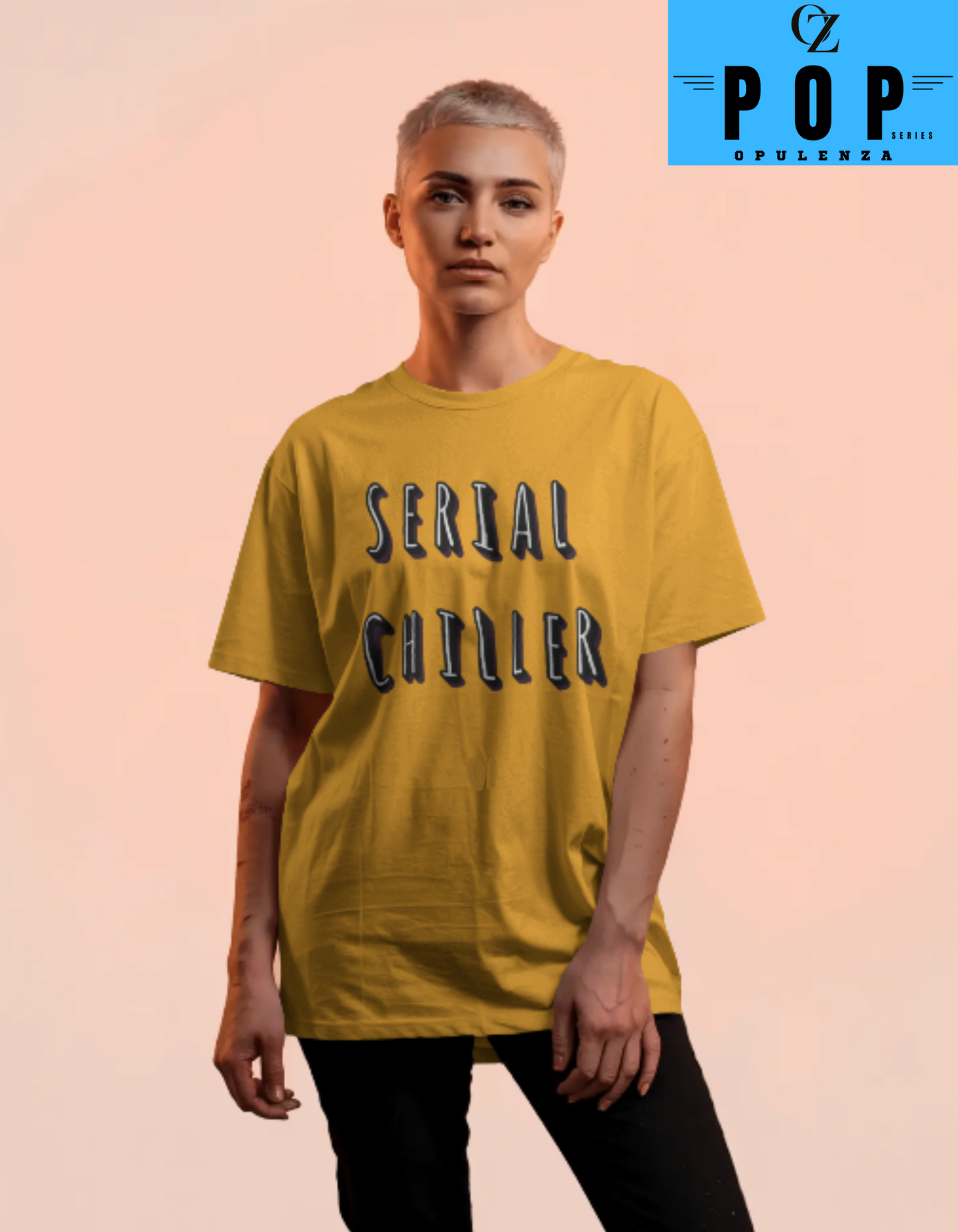 SERIAL CHILLER || UNISEX CREW NECK T-SHIRT || OZ POP ||