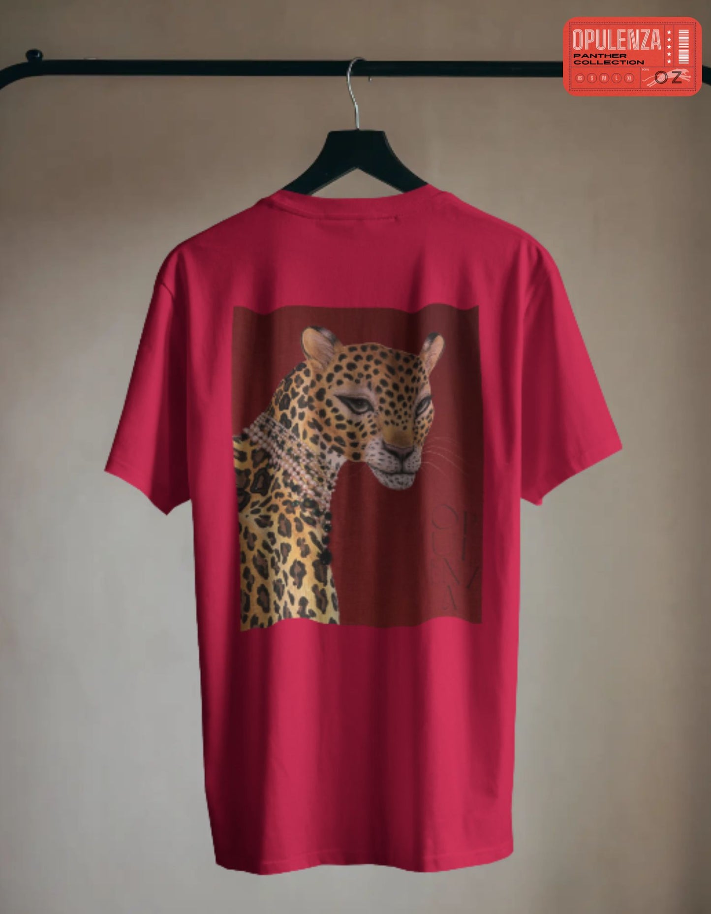 LEAPORD'S ELEGANCE || Premium Womens Crewneck T-shirt